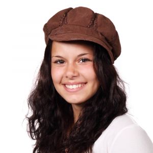 Retrato ilustrativo de Luiza Andrade